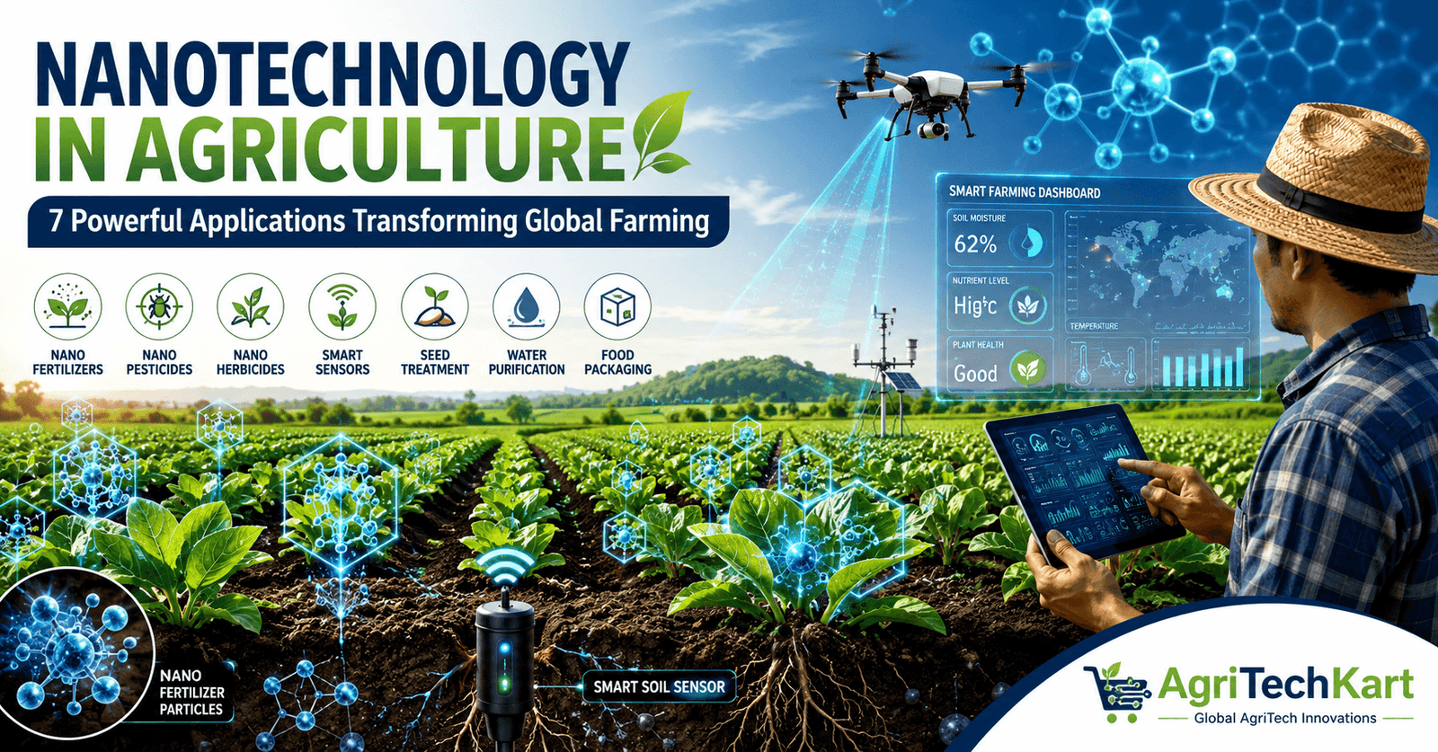 Nanotechnology in Agriculture: 7 Powerful Applications Transforming Global Farming
