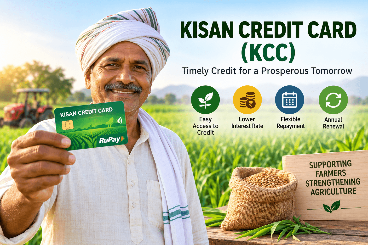 KCC: How to Use Kisan Credit Card Wisely | Loan, Interest & Repayment